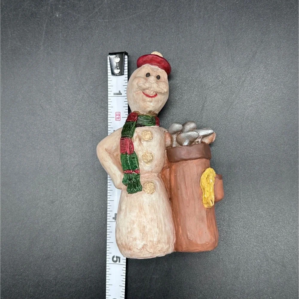 Janco Studio Bert‎ Anderson Golf Snowman Figurine Christmas
